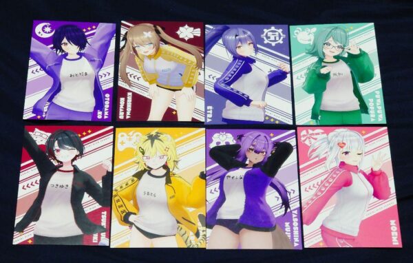 Aogiri High School Postcard Set Of 8 Types, Geo Collaboration Bonus, Limited To