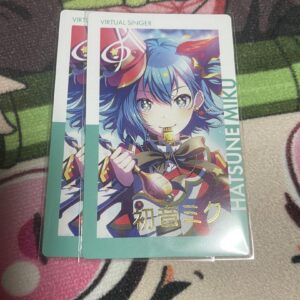 Project Seka Epica 17C Hatsune Miku Foil Stamped 2 Pieces F/S-M501 from japan Ra