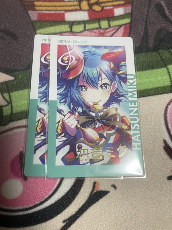 Project Seka Epica 17C Hatsune Miku Foil Stamped 2 Pieces F/S-M501 from japan Ra