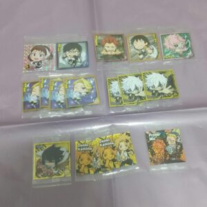 My Hero Academia Wafer Seal Kirishima Shigaraki Kaminari Reiichi F/S-M501 from j