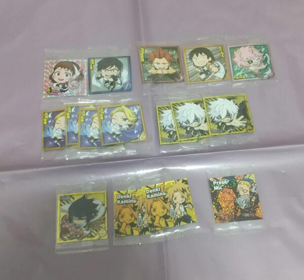 My Hero Academia Wafer Seal Kirishima Shigaraki Kaminari Reiichi F/S-M501 from j