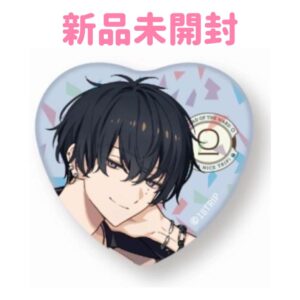 18Trip Heart-Shaped Can Badge R1Ze Day2 Mugumo F/S-M501 from japan Rare  Good co