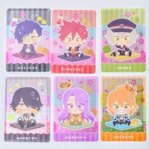 Wanpaku Touken Ranbu Wafer Card Akashi Aizen Hotarumaru Nagasone Hachisuka Urash