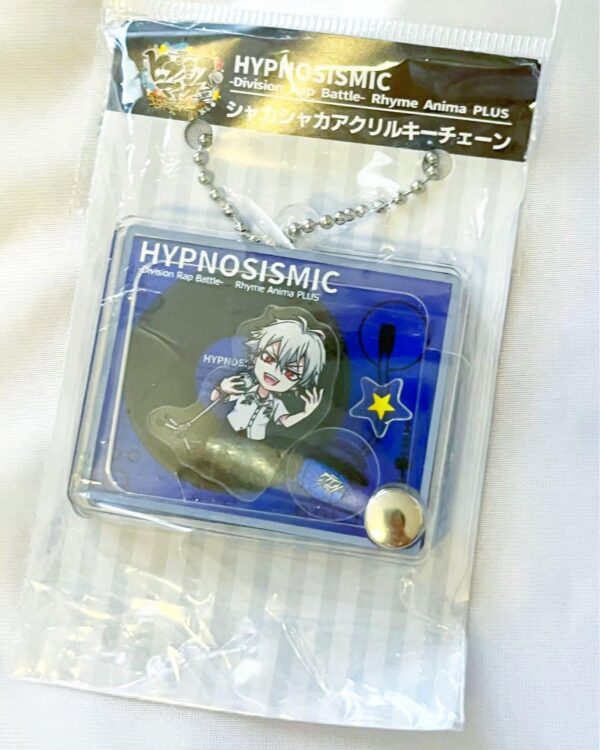 Aohitsu Samaku Shaka Acrylic Keychain Hypmic F/S-M501 from japan Rare  Good cond