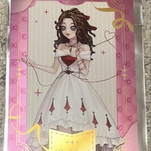 Personality V Identityv Cafe Foil-Stamped Postcard Psychologist Eda F/S-M501 fro