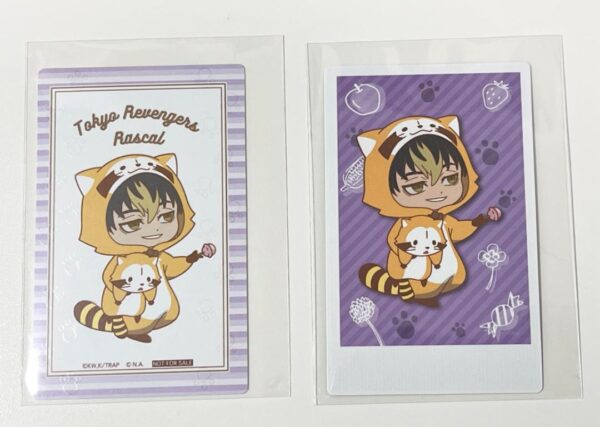 Tokyo Revengers Aj2024 Rascal Half-Length Illustration Card Pola Shot F/S-M501 f