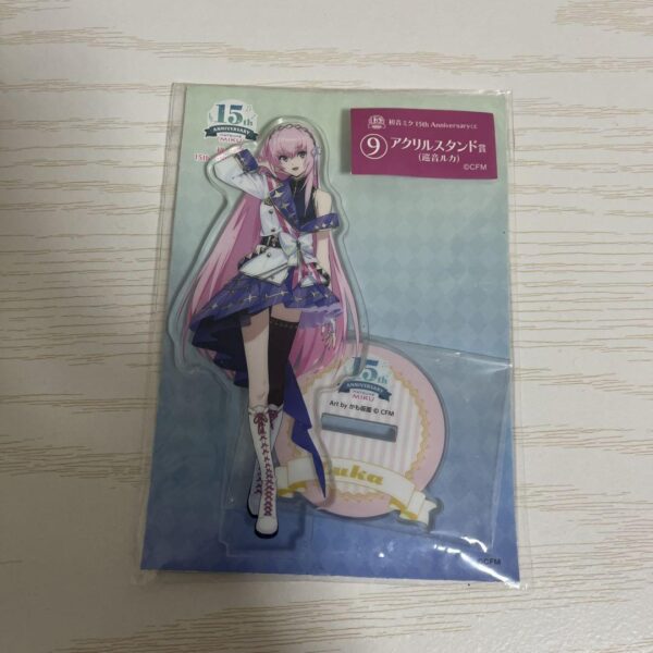 Megurine Luka Acrylic Stand F/S-M501 from japan Rare  Good condition
