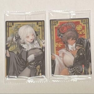 Nikke Card Blanc Noir 2 Cards F/S-M501 from japan Rare  Good condition