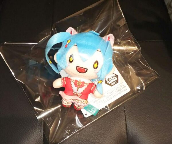 Limitedfuwapeuchi Mascot Hatsune Miku F/S-M501 from japan Rare  Good condition