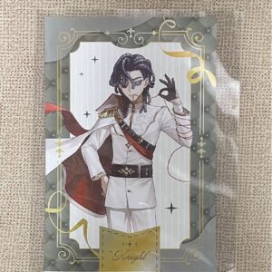 Identityv Collaboration Cafe Knight Postcard F/S-M501 from japan Rare  Good cond