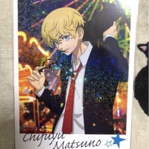 Tokyo Revengers Tolibe Matsuno Chifuyu Muzzle Bonus Card Bromide F/S-M501 from j