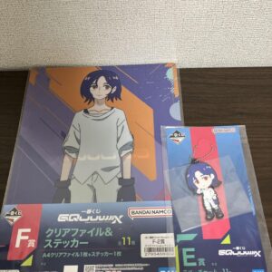 Shuji Set Ichibankuji Gundam Zeke Axe Prize E F F/S-M503 from japan Rare  Good c