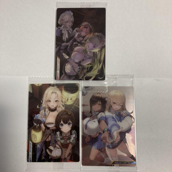 Nikke 3 Wafer Cards, Goddess Of Victory F/S-M501 from japan Rare  Good condition
