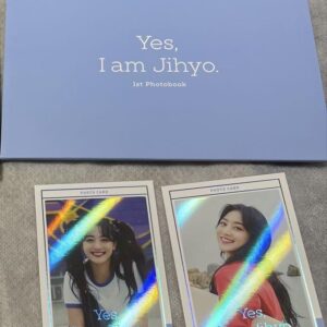 Twice Yes I Am Jihyo. Postcard Limited Trading Card Jihyo F/S-M501 from japan Ra