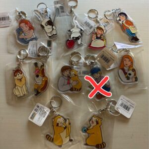 World Masterpiece Theater Flanders Dog Keychain Set Of 11 Types F/S-M501 from ja