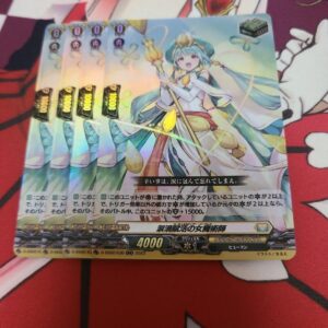 Vanguard: Teardrop-Energetic Female Magician 4 Pieces F/S-M503 from japan Rare
