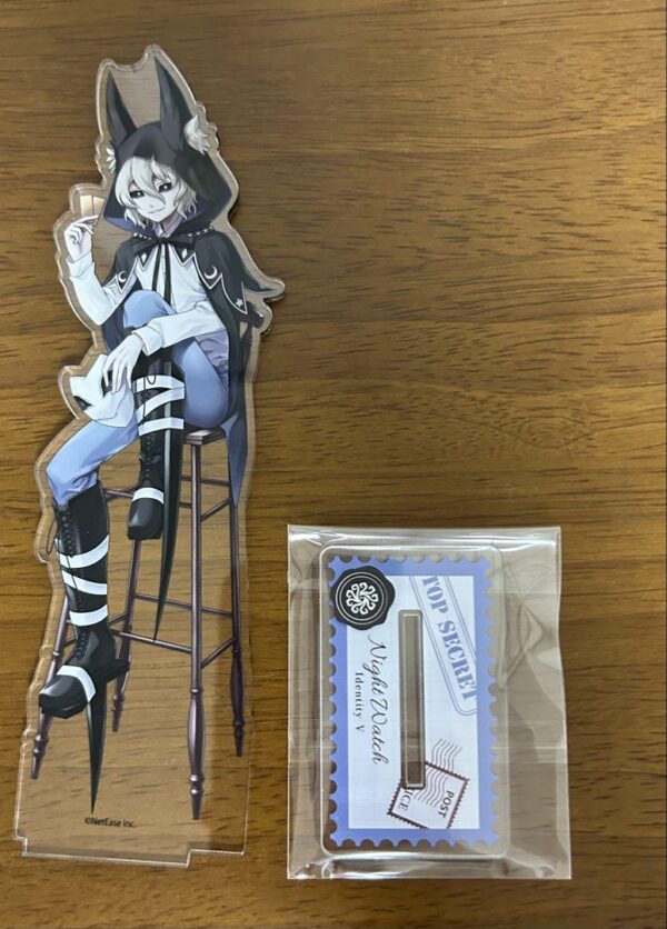 Personality 5: Night Guardian Acrylic Stand F/S-M501 from japan Rare  Good condi