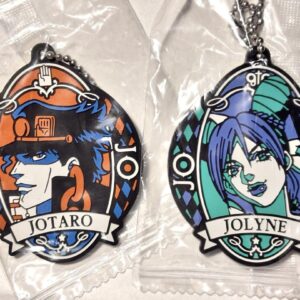Jojo'S Bizarre Adventure Rubber Mascot Flag Edition F/S-M503 from japan Rare  Go
