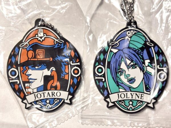Jojo'S Bizarre Adventure Rubber Mascot Flag Edition F/S-M503 from japan Rare  Go