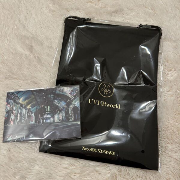Uverworld Nsw Logo Drawstring Bag Christmas Card Fc Members Only F/S-M501 from j
