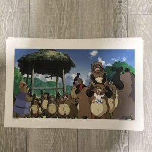 Ghibli Art Frame Calendar 2023 F/S-M503 from japan Rare  Good condition