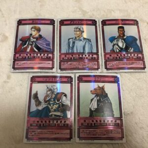 Genso Suikoden Card Stories Starset 4 F/S-M501 from japan Rare  Good condition