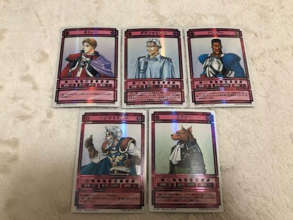 Genso Suikoden Card Stories Starset 4 F/S-M501 from japan Rare  Good condition