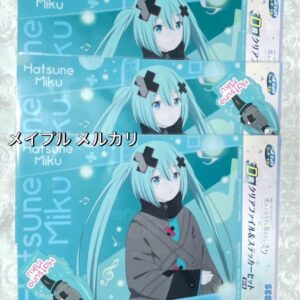 Project Seka Hatsune Miku Clear File Sticker Set Sega Lucky Lottery Prize D F/S-