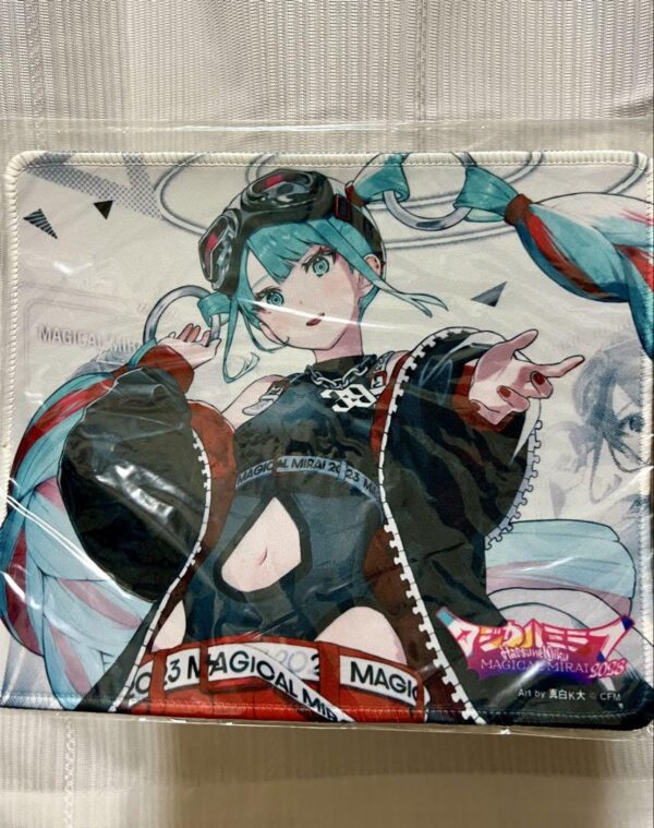 Hatsune Miku Magical Mirai 2023 Mouse Pad F/S-M501 from japan Rare  Good conditi