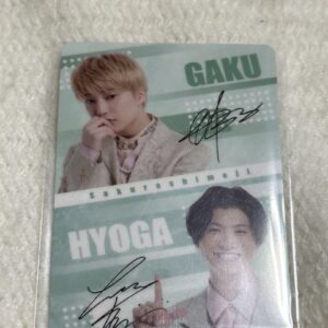 Ebidan Wafer Card Sakura Shimeji Tanaka Masatoshi Takada Higa Pair Design F/S-M5