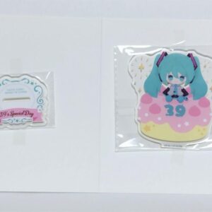 Vocaloid Taito Lottery Hatsune Miku Acrylic Stand F/S-M501 from japan Rare  Good