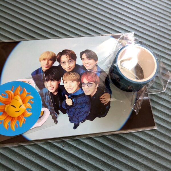 Kamigata Boyz First-Time Limited Masking Tape Sticker Postcard F/S-M501 from jap