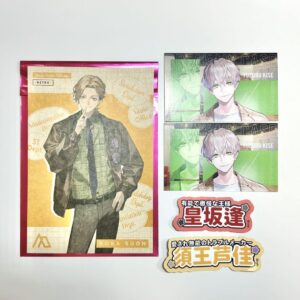 Bremai Postcard Agf Name Sticker Bonus Jyose Kosaka Suo F/S-M501 from japan Rare