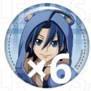 Yowamushi Pedal Manami Mountain Preppy Bear Parka Can Badge 6-Piece Set F/S-M501