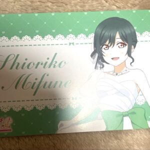 Love Live Postcard Yokohama Limited By Mifune Shiori Nijichizu F/S-M501 from jap