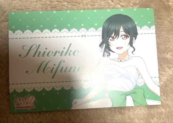 Love Live Postcard Yokohama Limited By Mifune Shiori Nijichizu F/S-M501 from jap