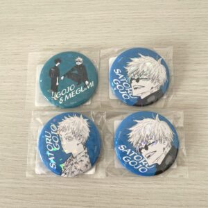 Jujutsu Kaisen All Star Can Badge Gojo Satoru Fushiguro Megumi Set Of 4 F/S-M501
