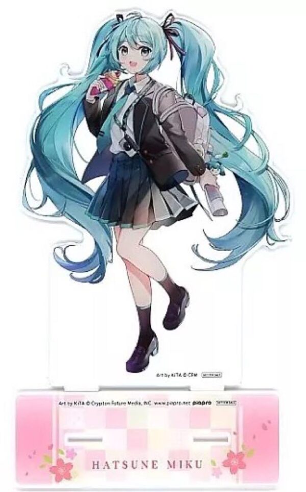Hatsune Miku Mega Acrylic Stand F/S-M501 from japan Rare  Good condition