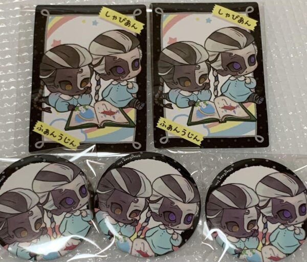 Personality 5: Kindergarten Black And White Impermanence Trading Card Can Badge