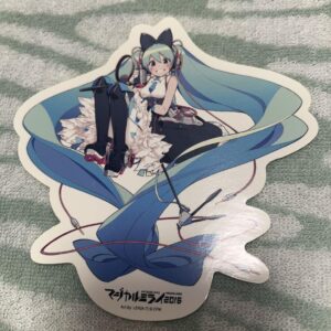 Hatsune Miku Madimilla Magical Mirai 2016 Sticker Makuhari-Chan F/S-M501 from ja