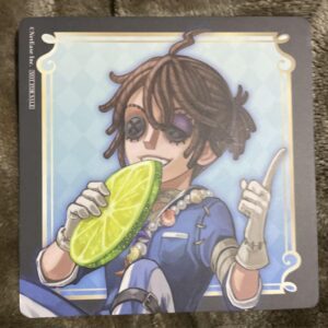 Personality V Identityv Prisoner Luka Coaster F/S-M501 from japan Rare  Good con