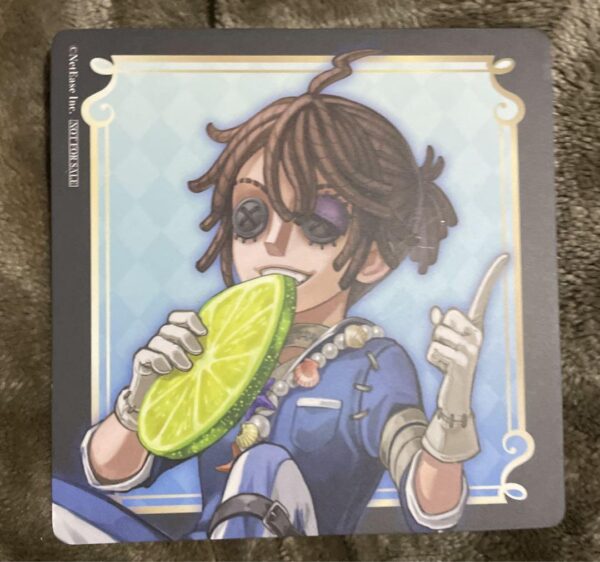 Personality V Identityv Prisoner Luka Coaster F/S-M501 from japan Rare  Good con