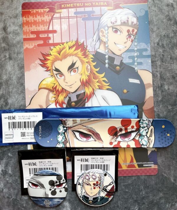 Demon Slayer: Kimetsu No Yaiba Pillar Exhibition Uzui Tengen 3-Piece Set F/S-M50