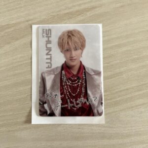 M Lk Shunta Ebidan Wafer Card F/S-M501 from japan Rare  Good condition