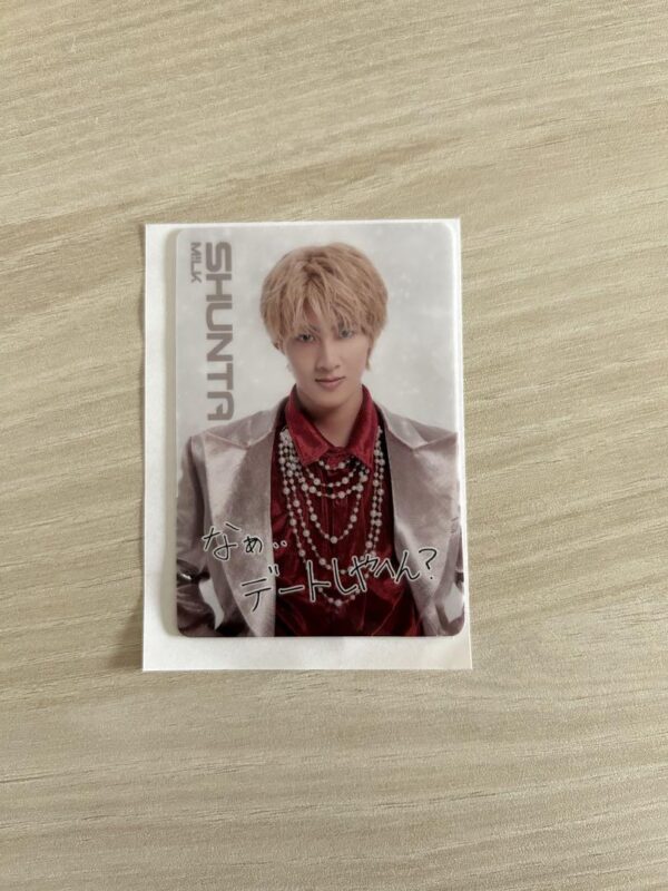 M Lk Shunta Ebidan Wafer Card F/S-M501 from japan Rare  Good condition