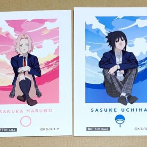 Naruto Sasuke Sakura Jump Festa Limited Novelty Postcard Youth F/S-M501 from jap