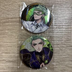 Twisted Wonderland Sebeku Can Badge F/S-M503 from japan Rare  Good condition