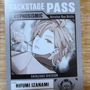 Hypnosis Microphone Backstage Passcard Isai Kaku Ichijisan Animate F/S-M501 from