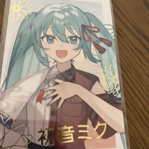 Project Sekarai 4Th Epica Hatsune Miku Foil Stamped F/S-M501 from japan Rare  Go