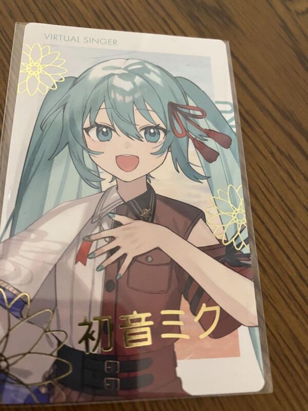 Project Sekarai 4Th Epica Hatsune Miku Foil Stamped F/S-M501 from japan Rare  Go